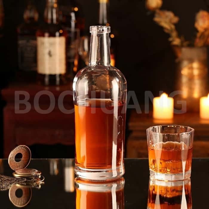 700ml Wine Glass Bottle factory