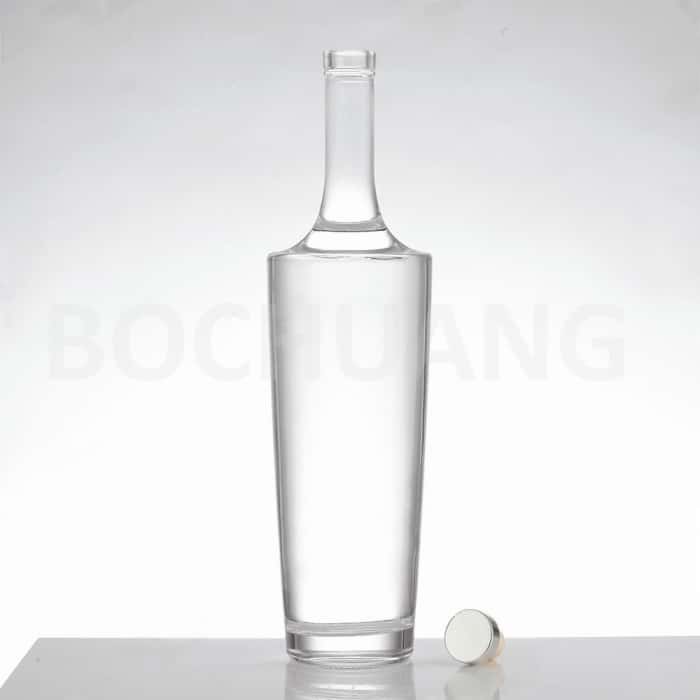 Flask Style Spirit Glass Bottle