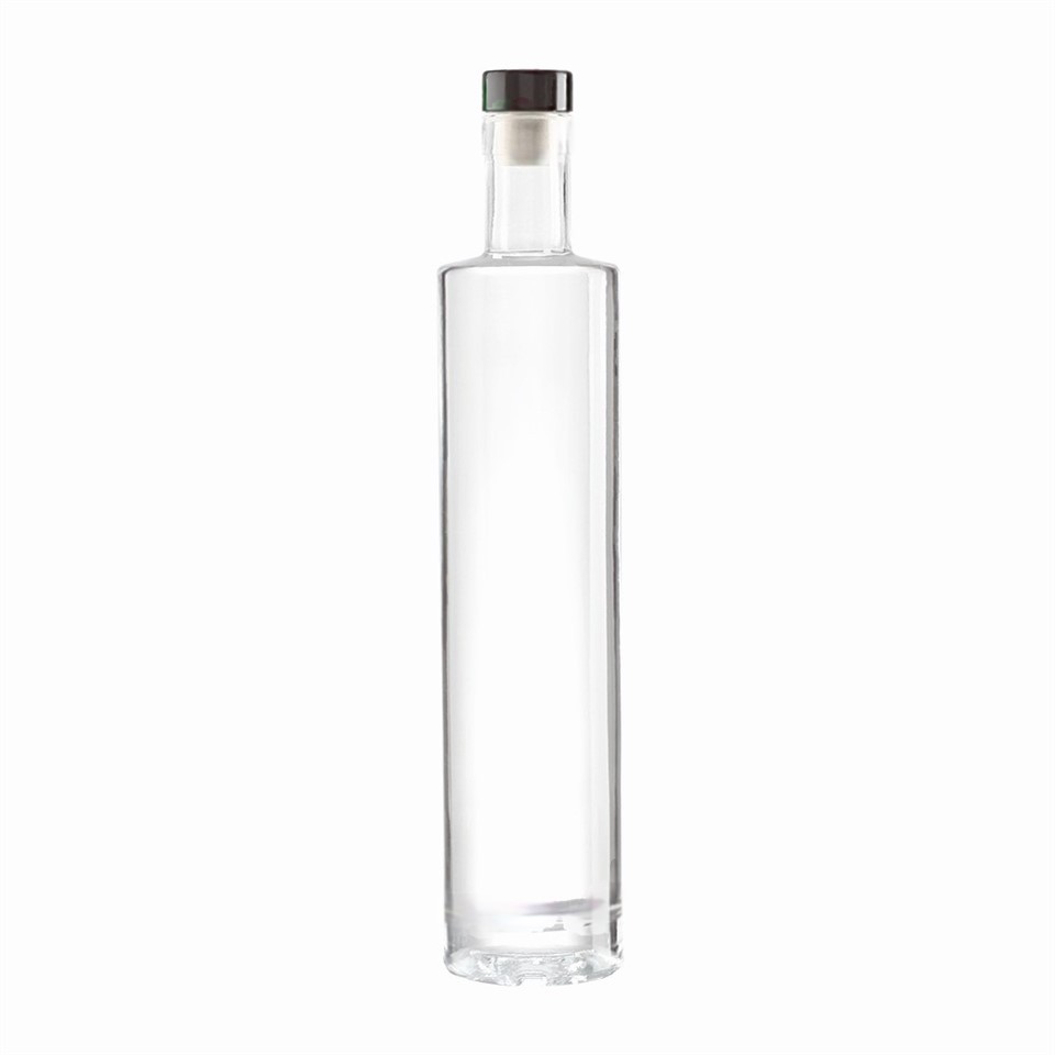 Oval Flat Wine Bottle